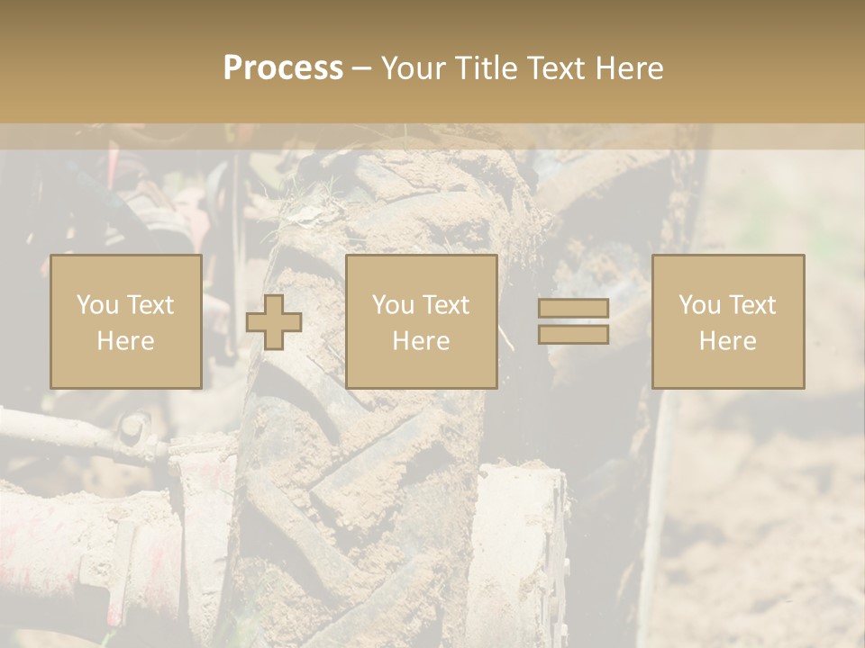 Engine Food Orange PowerPoint Template
