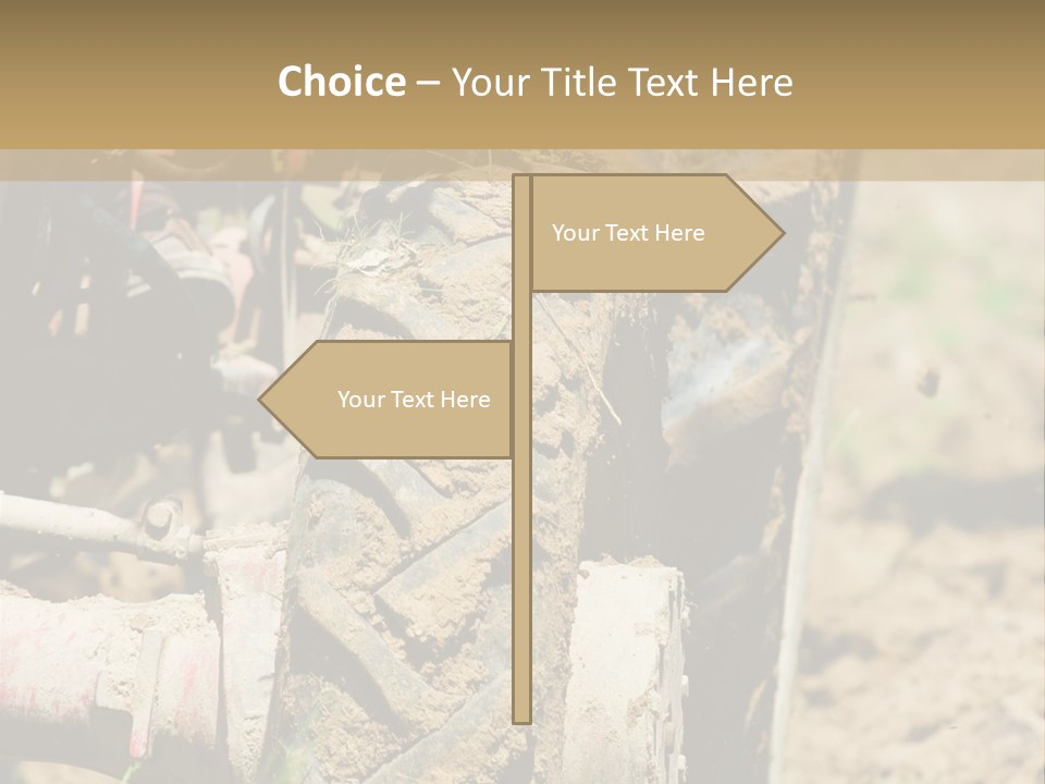 Engine Food Orange PowerPoint Template