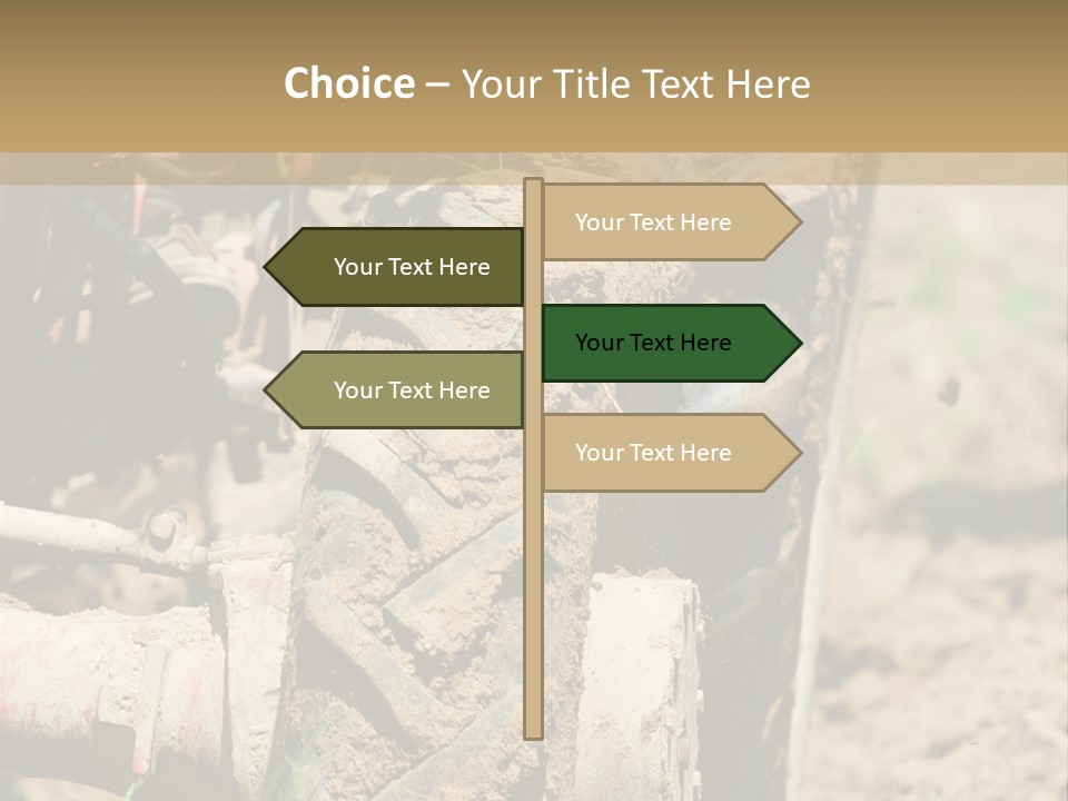 Engine Food Orange PowerPoint Template