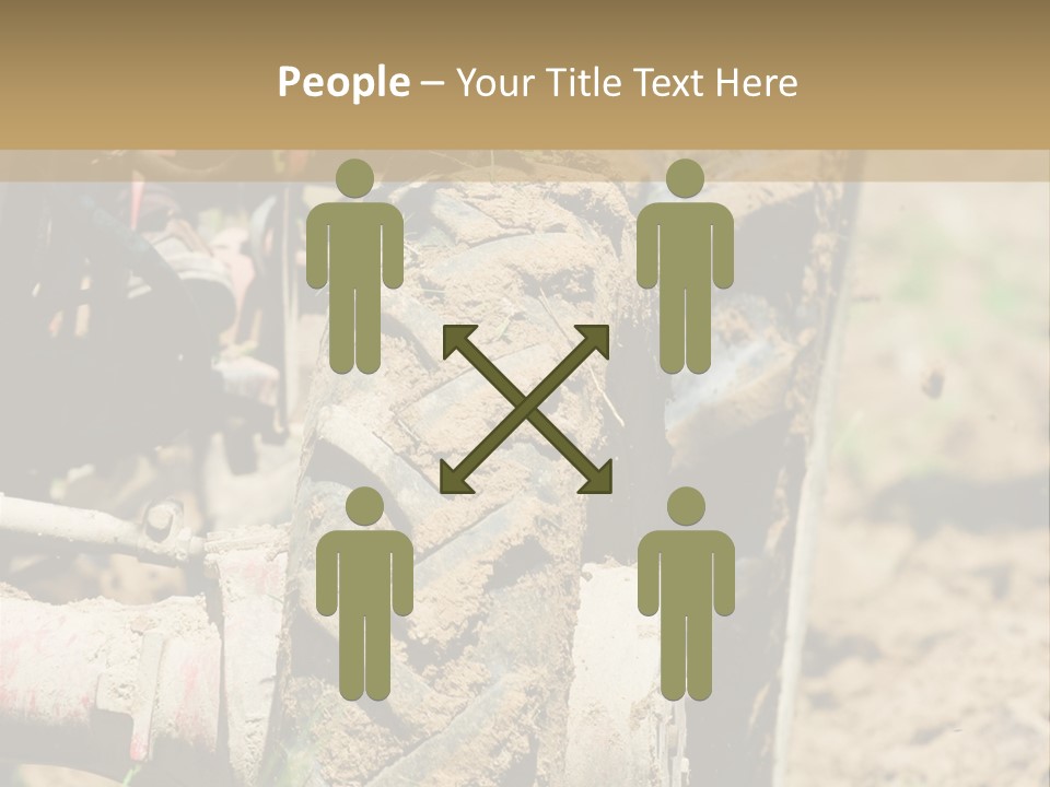 Engine Food Orange PowerPoint Template