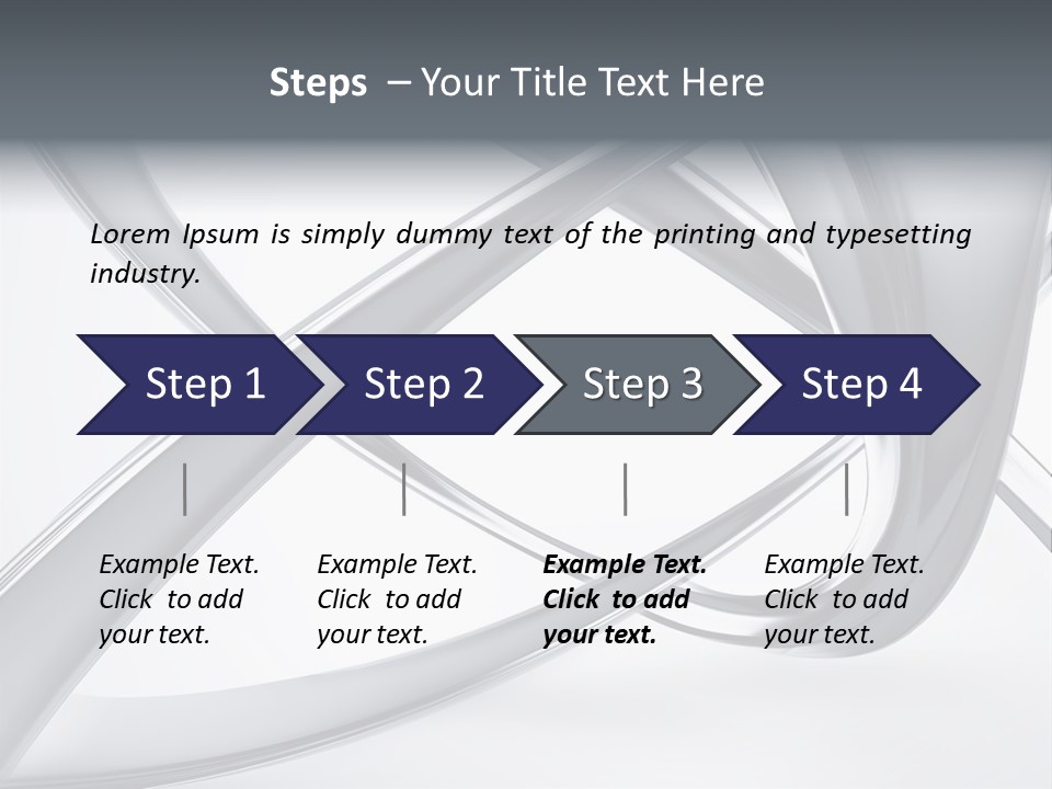 Futuristic Texture Perspective PowerPoint Template