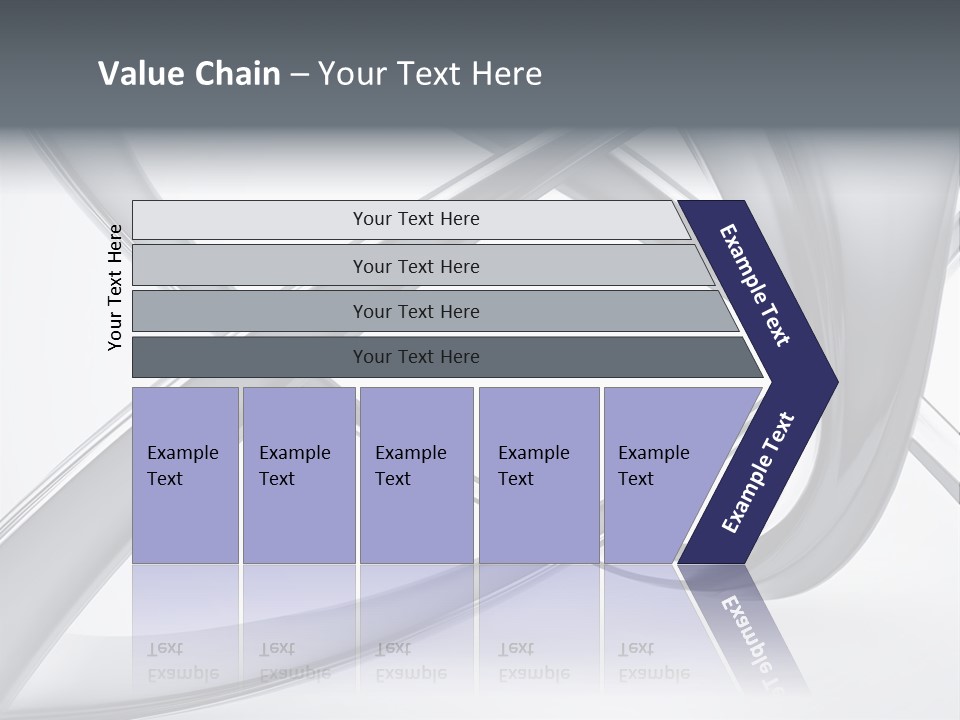 Futuristic Texture Perspective PowerPoint Template