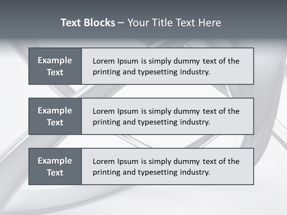 Futuristic Texture Perspective PowerPoint Template