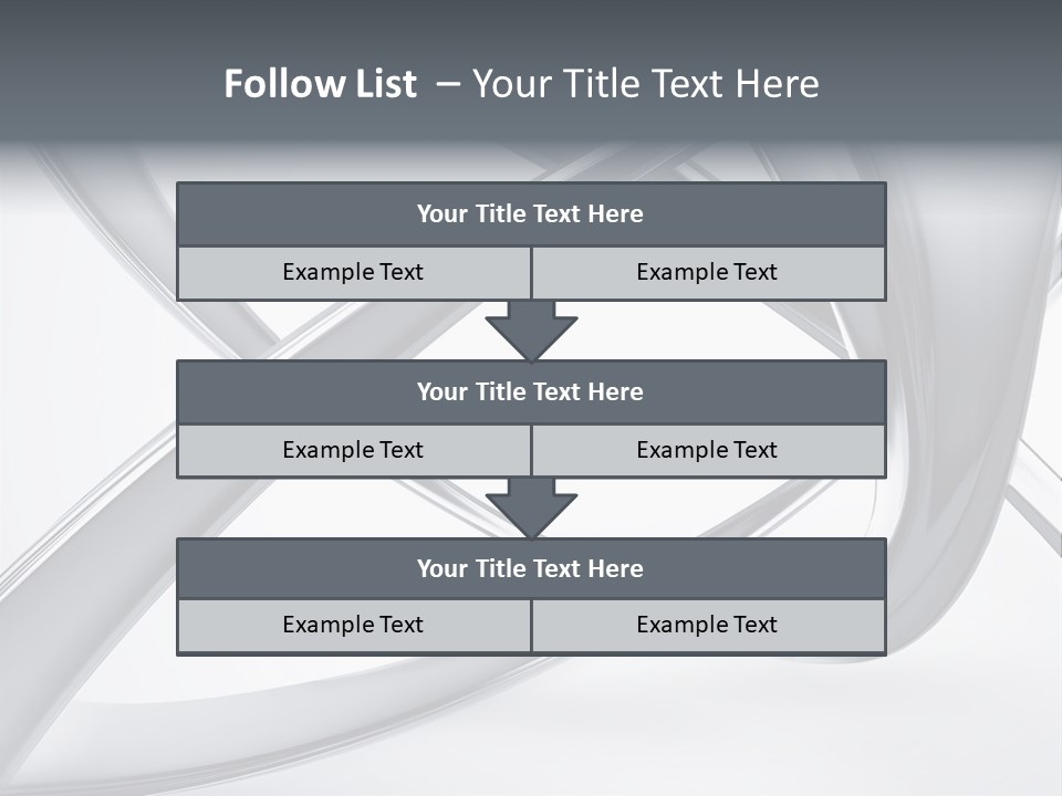 Futuristic Texture Perspective PowerPoint Template