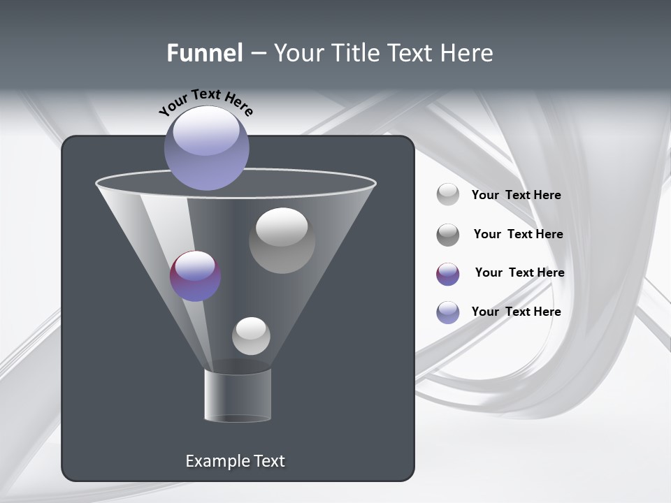 Futuristic Texture Perspective PowerPoint Template