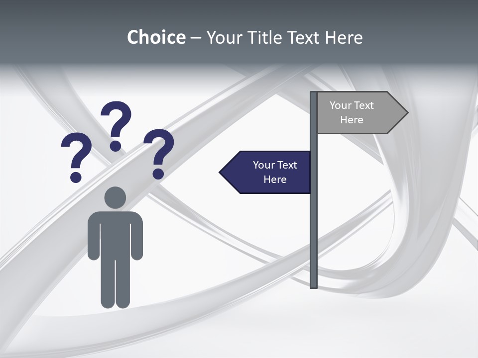 Futuristic Texture Perspective PowerPoint Template