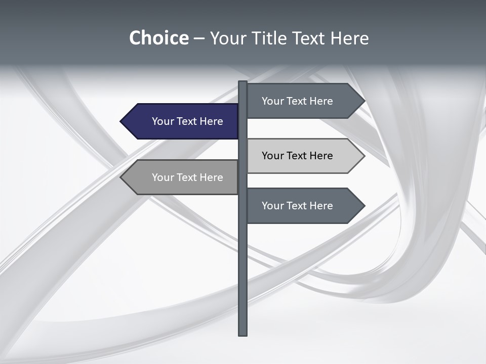 Futuristic Texture Perspective PowerPoint Template