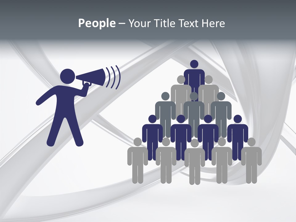 Futuristic Texture Perspective PowerPoint Template