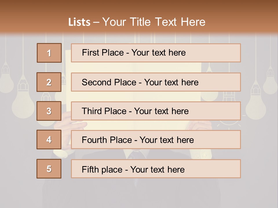Shine Design Blue PowerPoint Template