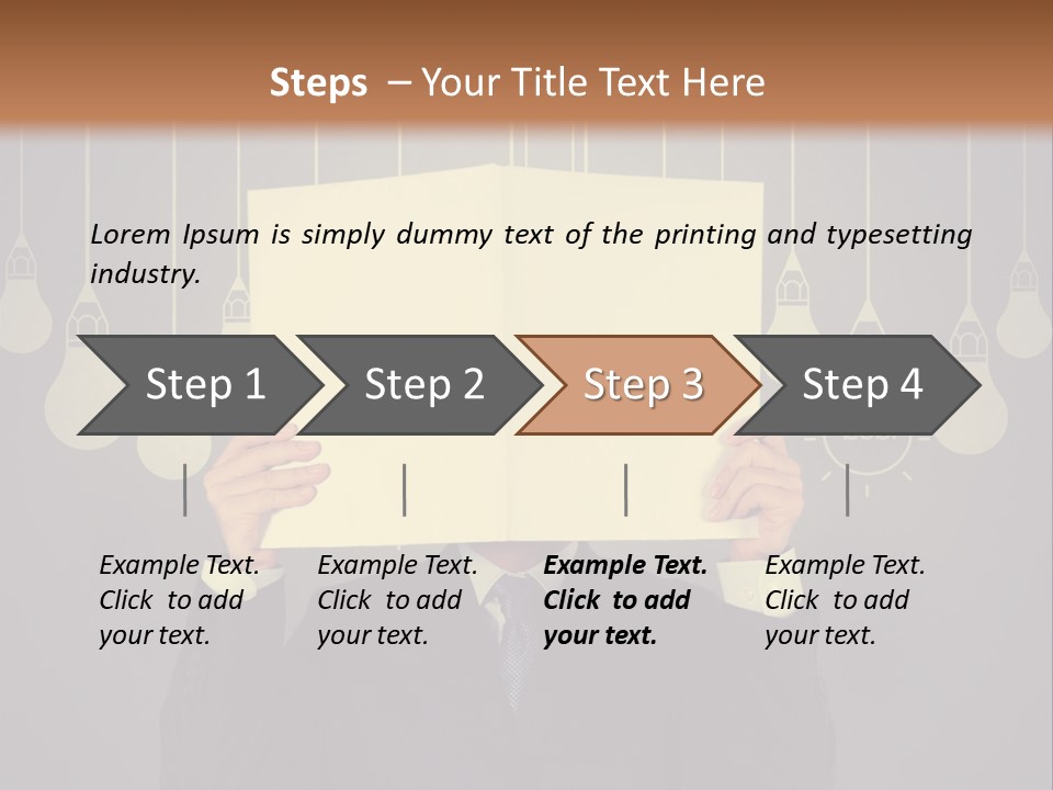 Shine Design Blue PowerPoint Template