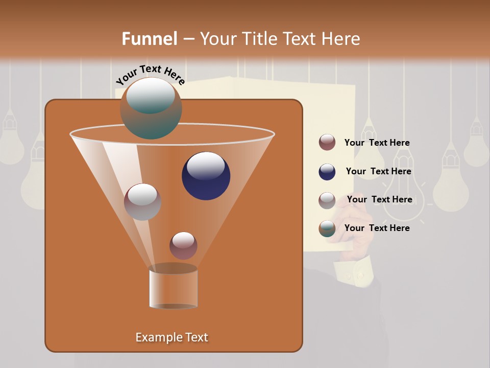 Shine Design Blue PowerPoint Template