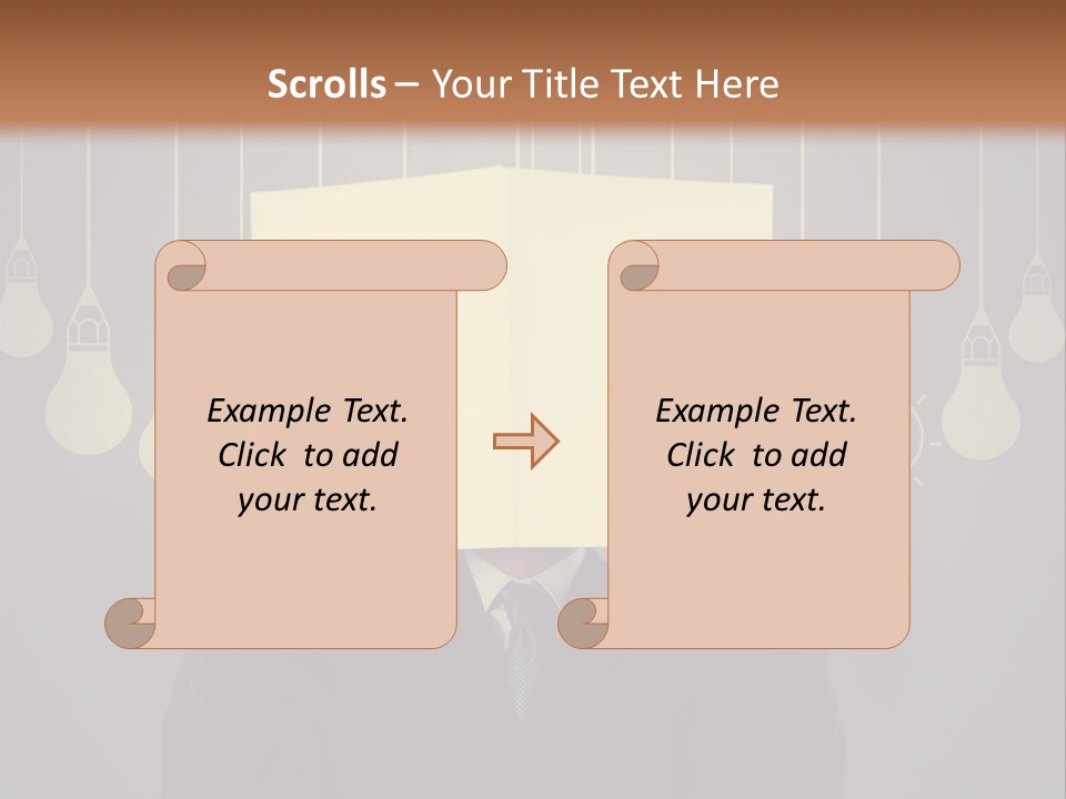 Shine Design Blue PowerPoint Template