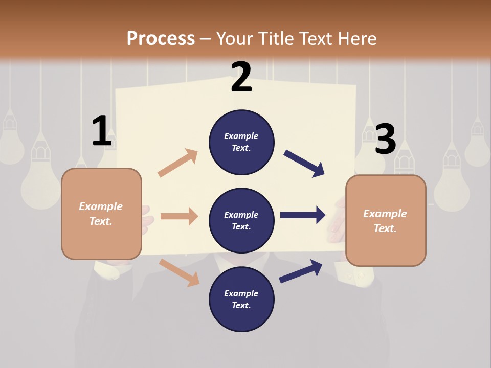 Shine Design Blue PowerPoint Template