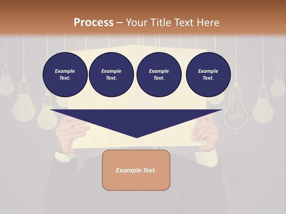 Shine Design Blue PowerPoint Template