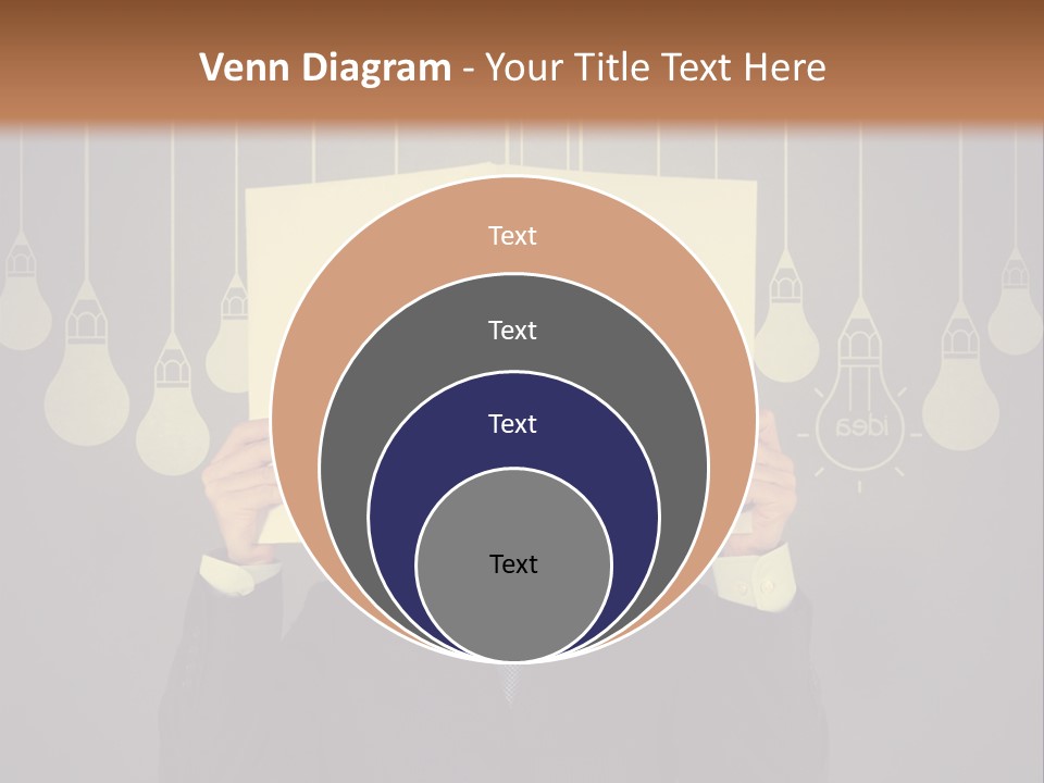 Shine Design Blue PowerPoint Template