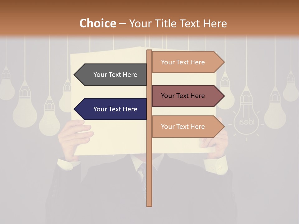Shine Design Blue PowerPoint Template