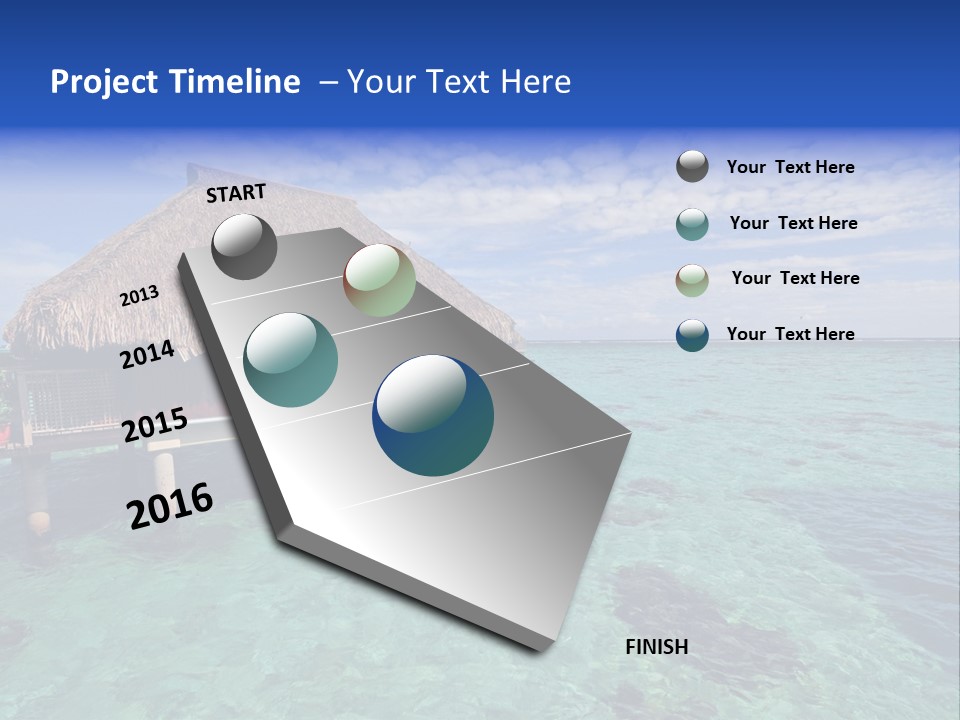 Island Water Oceania PowerPoint Template