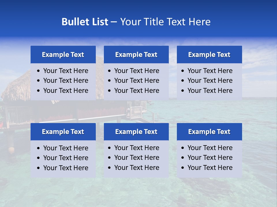 Island Water Oceania PowerPoint Template