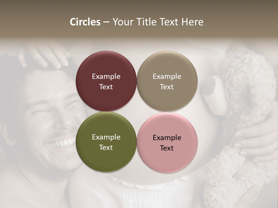 Marriage Child Happiness PowerPoint Template