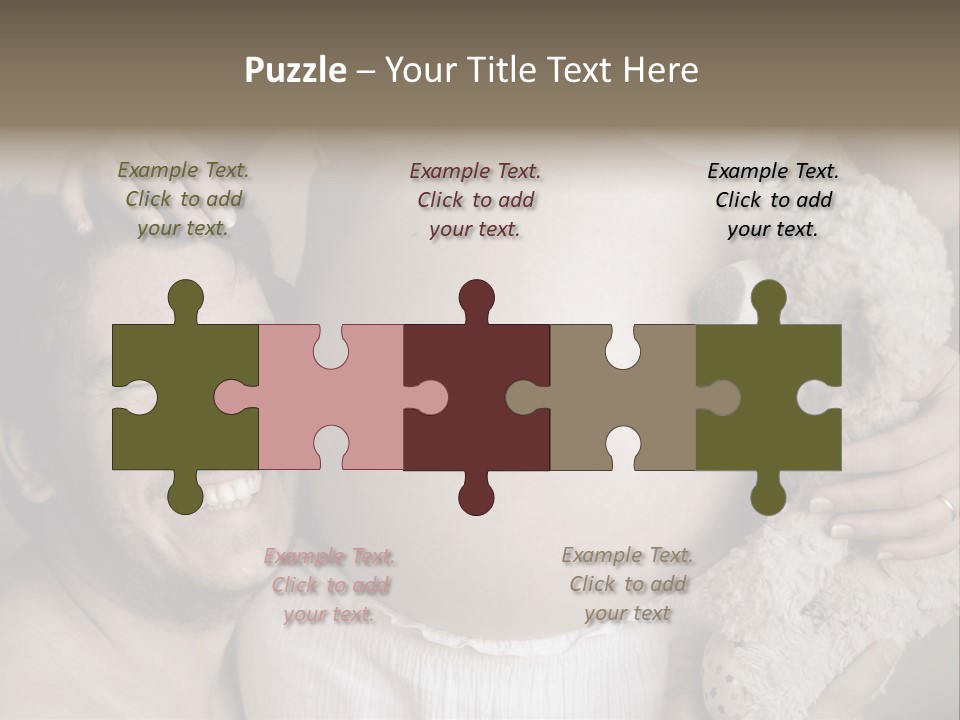 Marriage Child Happiness PowerPoint Template