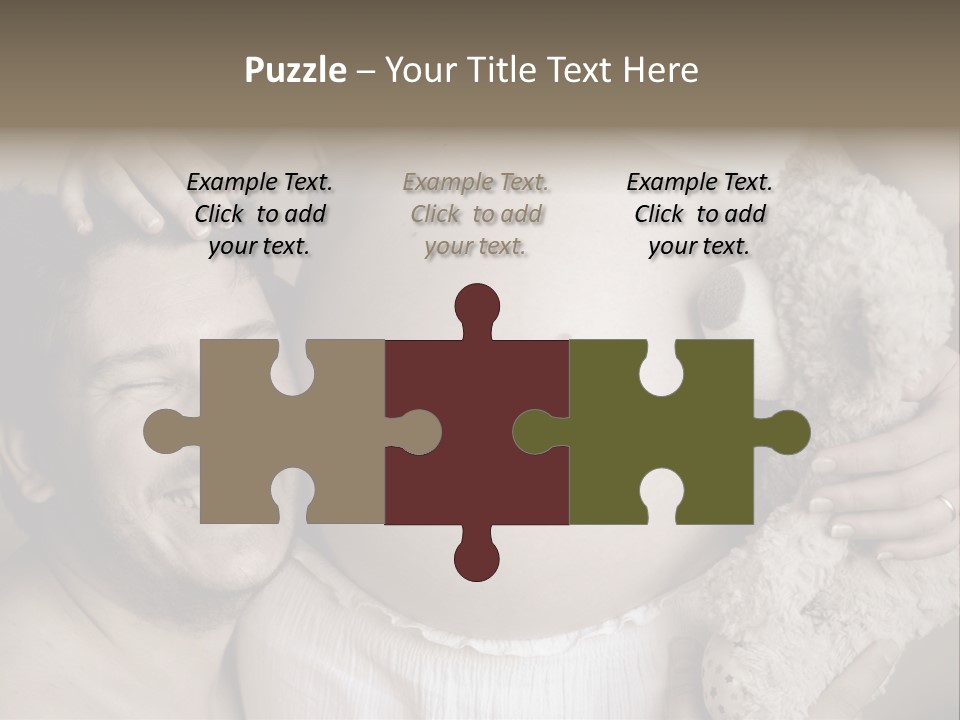 Marriage Child Happiness PowerPoint Template