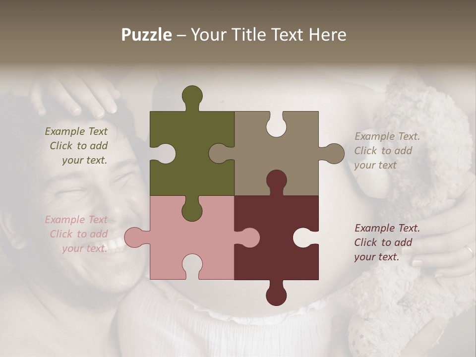 Marriage Child Happiness PowerPoint Template