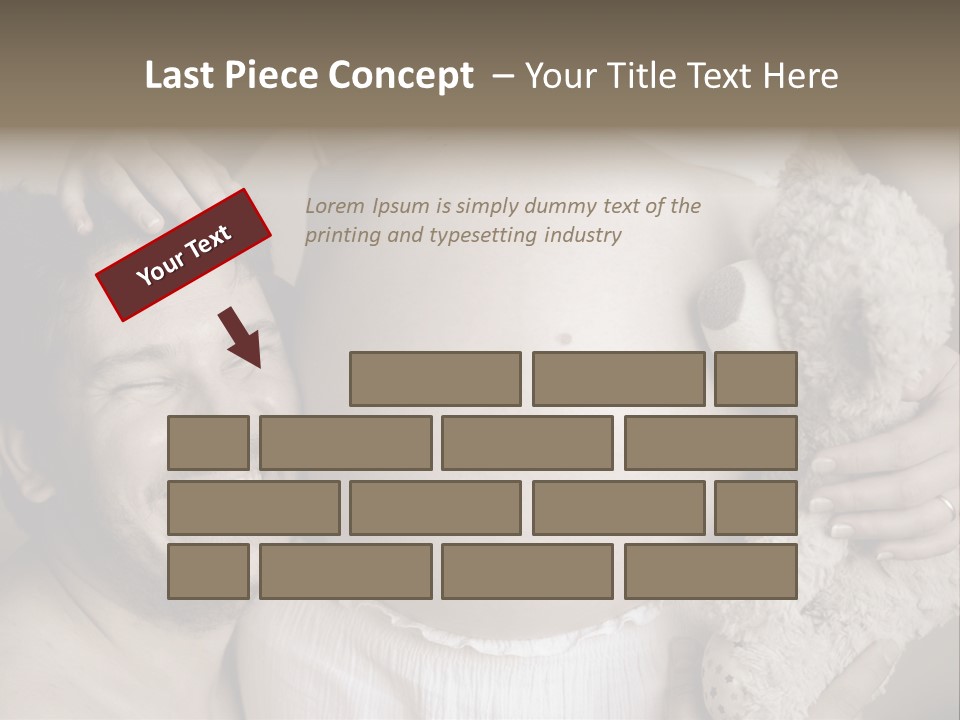 Marriage Child Happiness PowerPoint Template