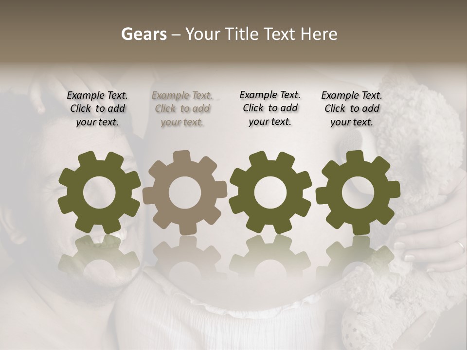 Marriage Child Happiness PowerPoint Template