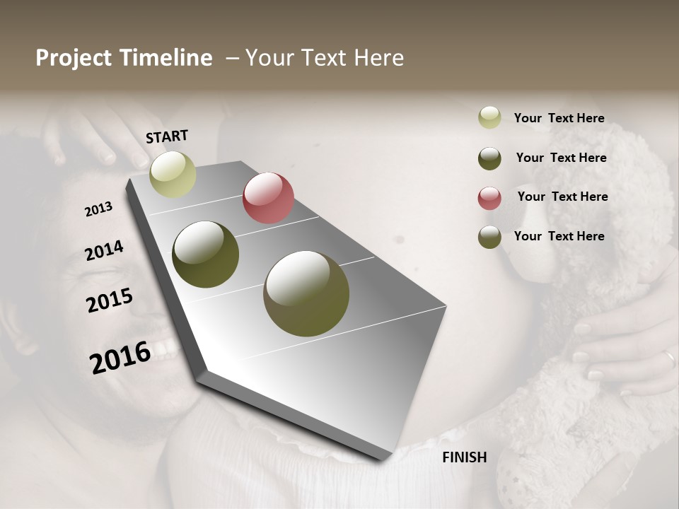 Marriage Child Happiness PowerPoint Template