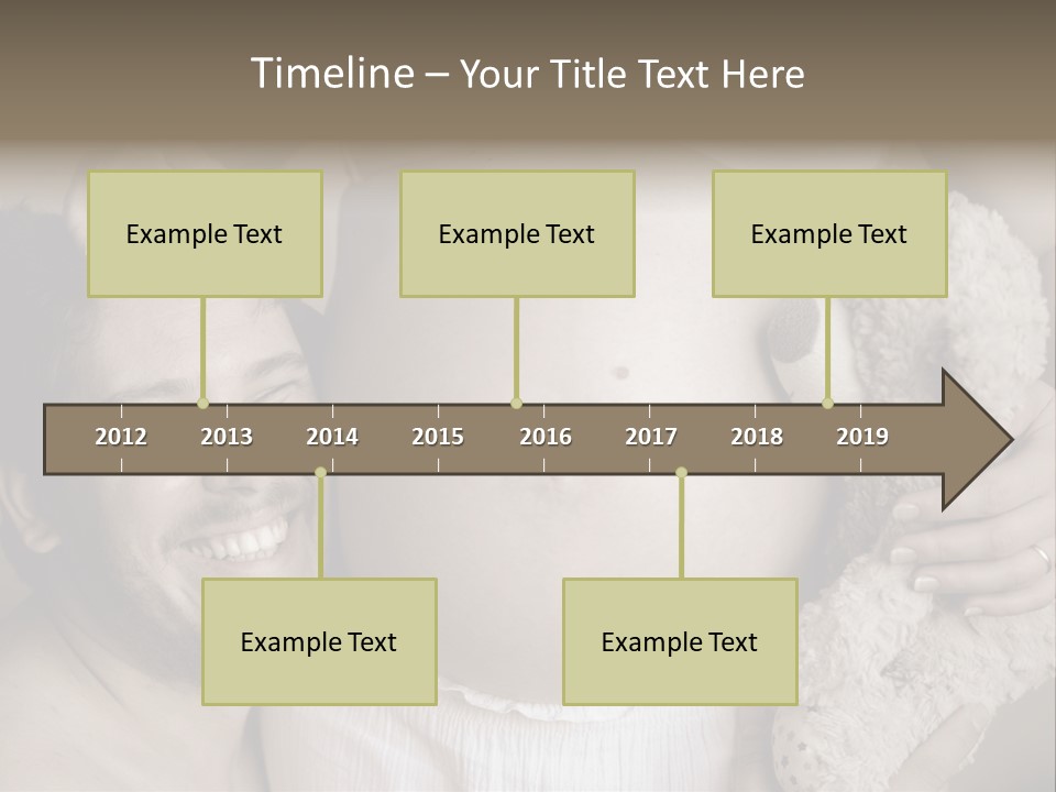 Marriage Child Happiness PowerPoint Template