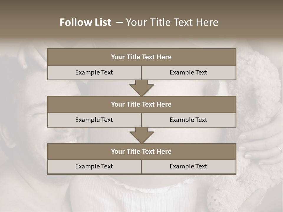 Marriage Child Happiness PowerPoint Template