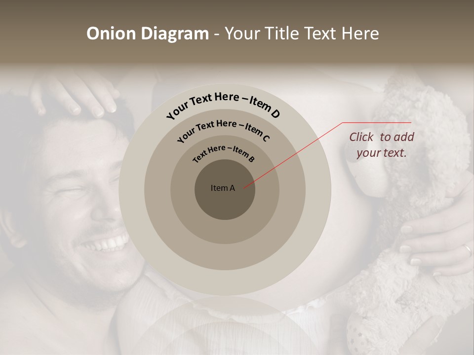 Marriage Child Happiness PowerPoint Template