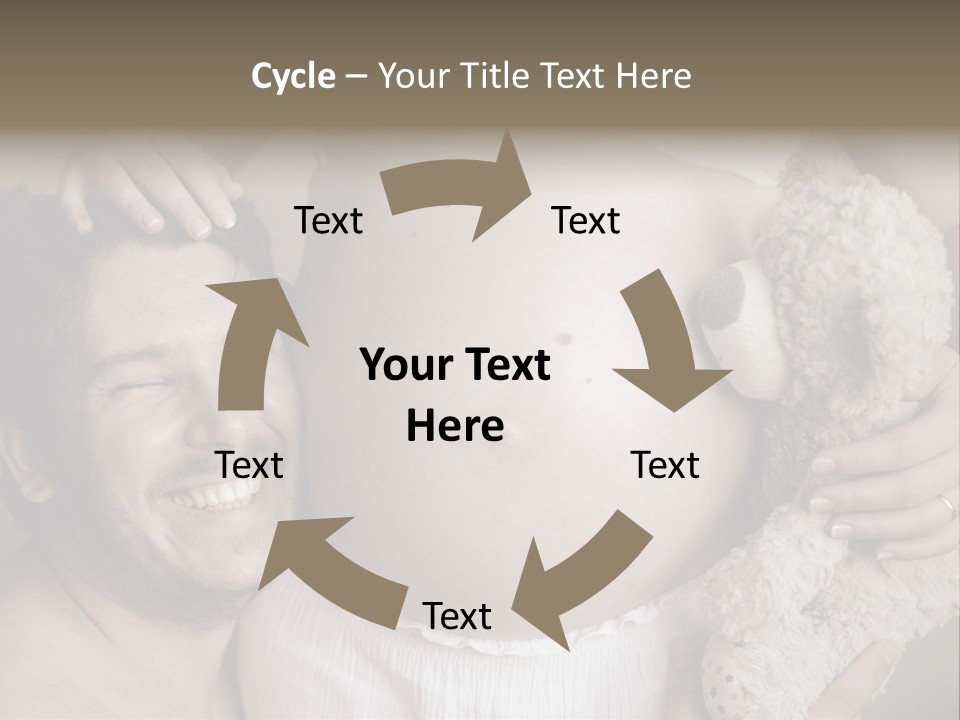 Marriage Child Happiness PowerPoint Template