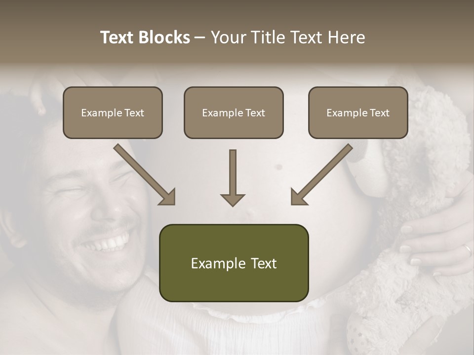 Marriage Child Happiness PowerPoint Template
