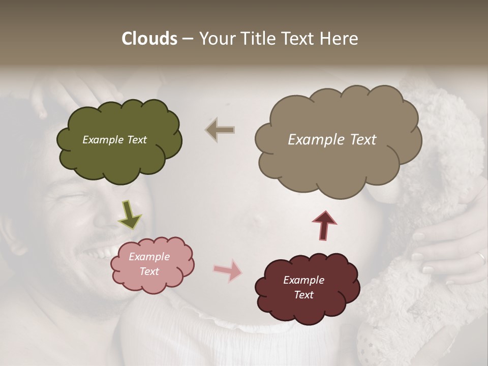 Marriage Child Happiness PowerPoint Template