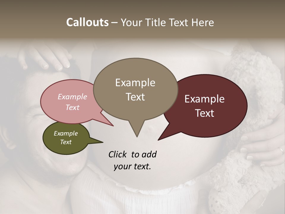 Marriage Child Happiness PowerPoint Template