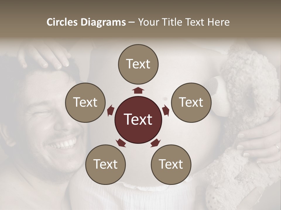 Marriage Child Happiness PowerPoint Template