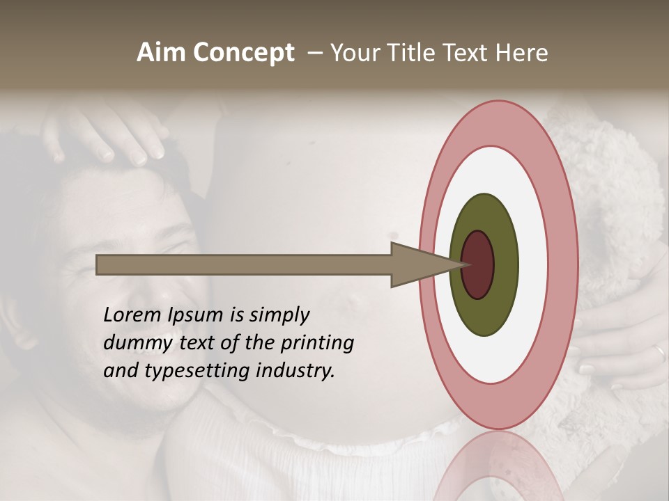 Marriage Child Happiness PowerPoint Template