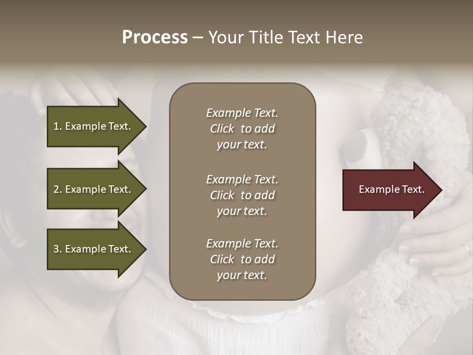 Marriage Child Happiness PowerPoint Template