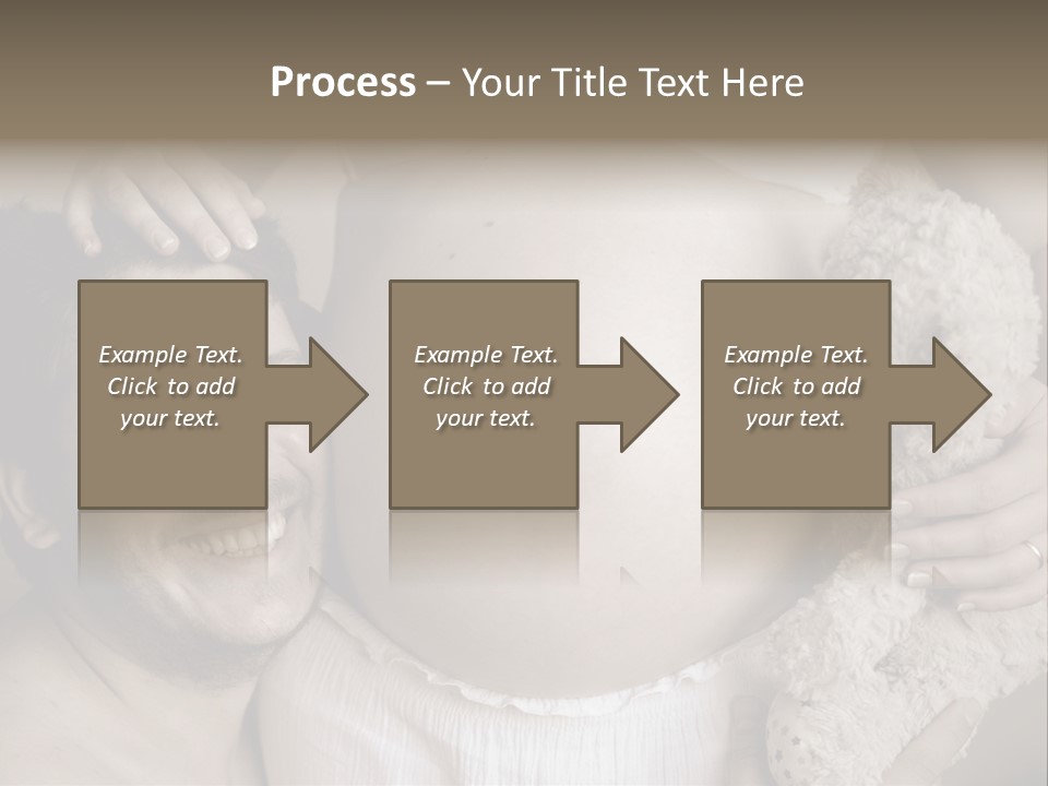 Marriage Child Happiness PowerPoint Template