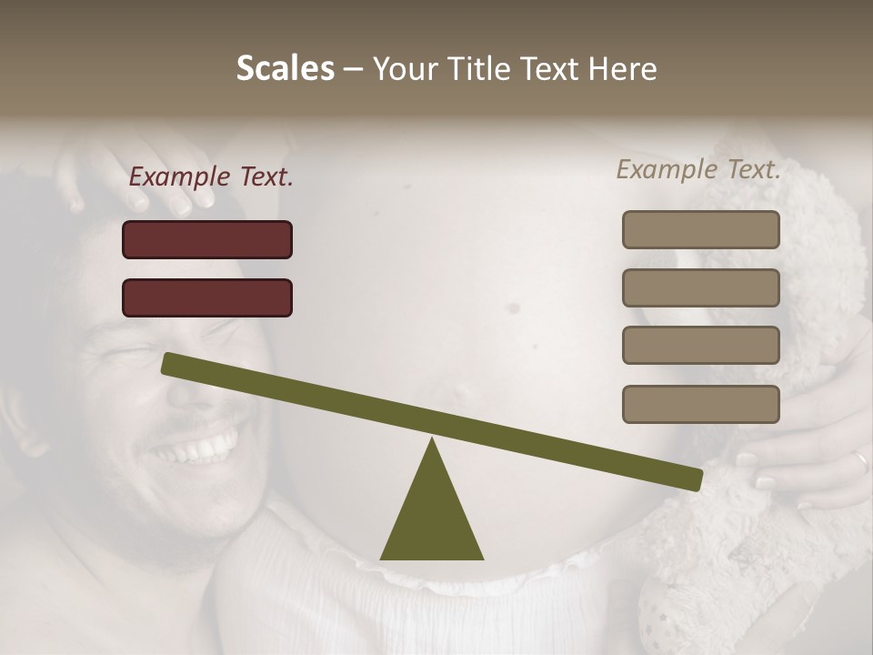 Marriage Child Happiness PowerPoint Template