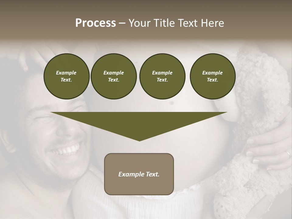 Marriage Child Happiness PowerPoint Template