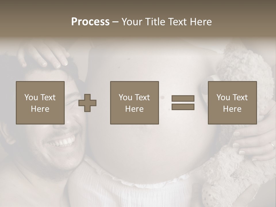 Marriage Child Happiness PowerPoint Template