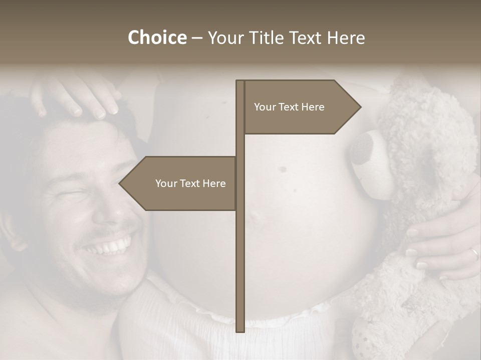 Marriage Child Happiness PowerPoint Template