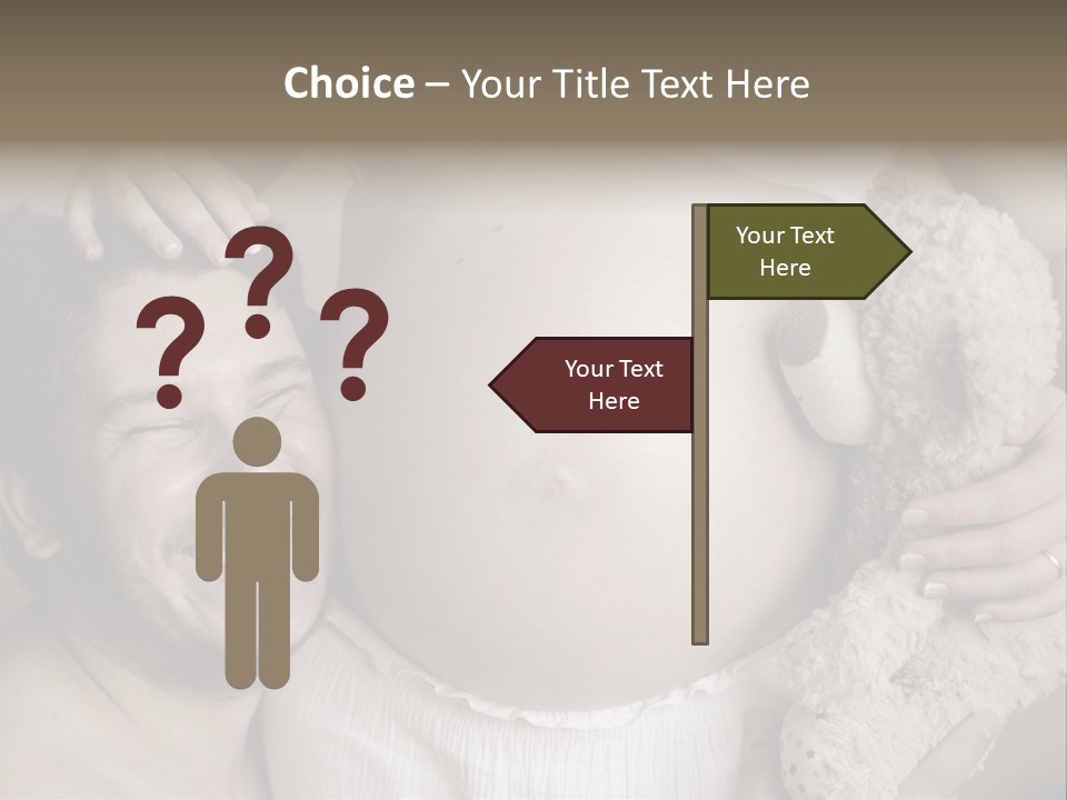 Marriage Child Happiness PowerPoint Template