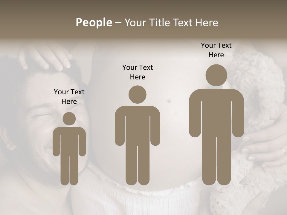 Marriage Child Happiness PowerPoint Template