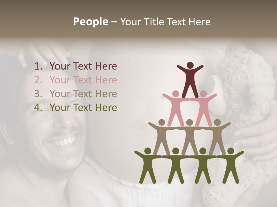 Marriage Child Happiness PowerPoint Template