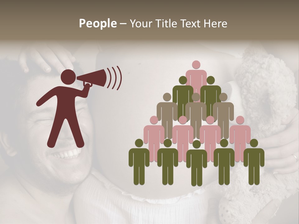 Marriage Child Happiness PowerPoint Template