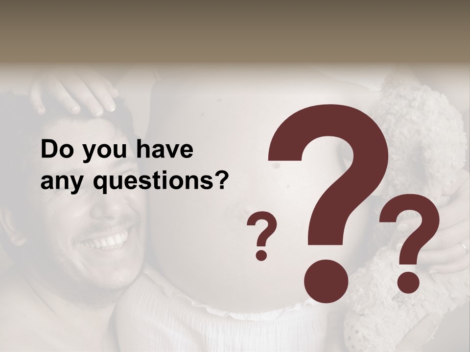 Marriage Child Happiness PowerPoint Template