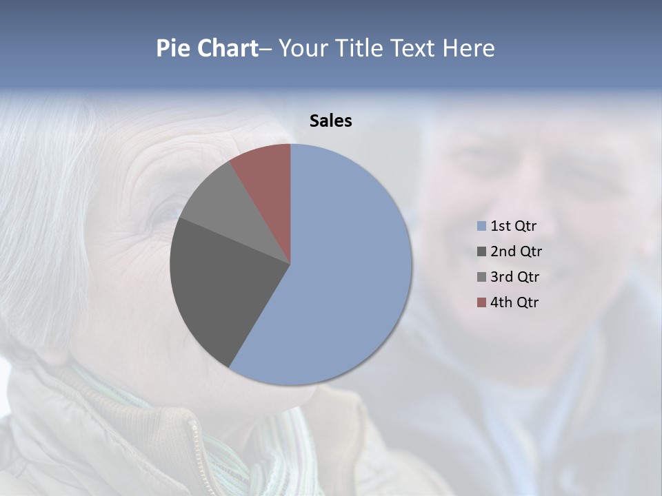 Elder Closeup Friend PowerPoint Template